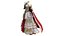 Medieval Royal Quin Dress Outfit With and Without Cape