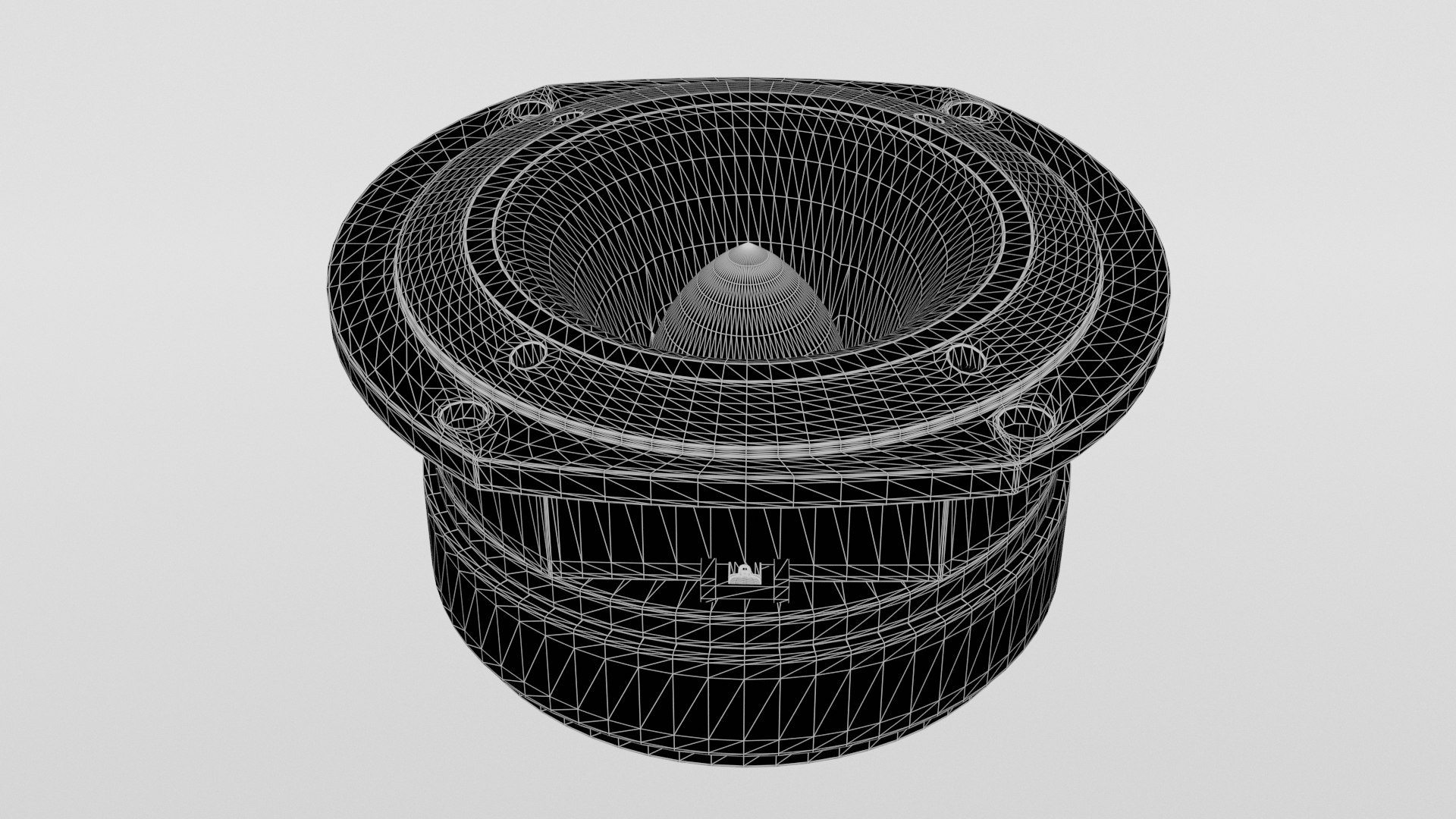3D Tweeter Speaker Speak - TurboSquid 1675489