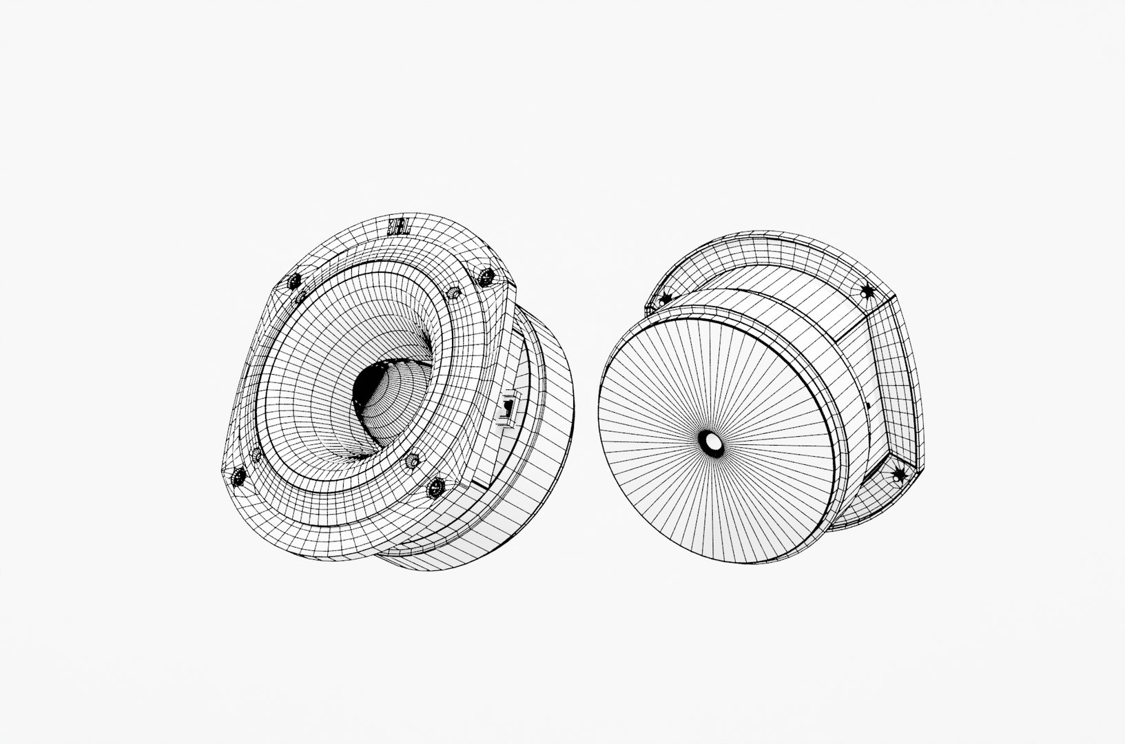 3D Tweeter Speaker Speak - TurboSquid 1675489