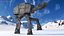 Star Wars AT AT Pose de combat