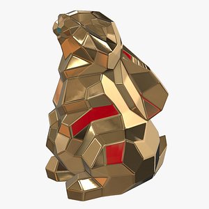 Hare 3D model