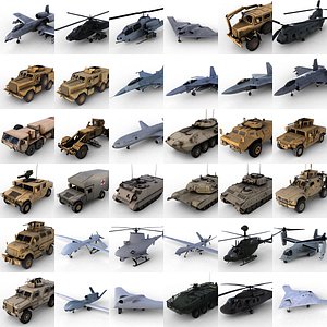US Army Vehicles Mega Collection