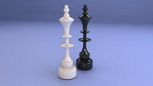 Chess Piece - King 3D model