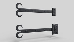 Hinges Medieval M7 model