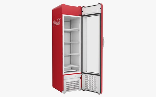 Coca-Cola Kühlschrank Schiebetüren 3D-Modell - TurboSquid 1212289