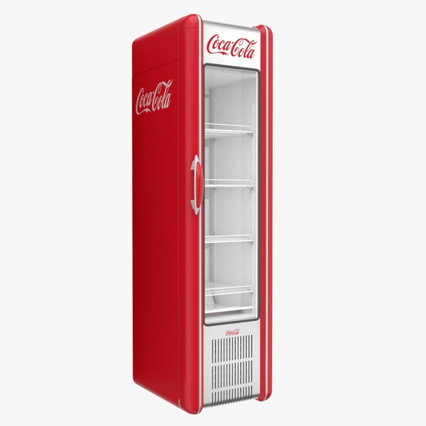 Coca Cola Retro-Kühlschrank 3D-Modell - TurboSquid 1936698