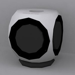 bang beolab 2 speaker 3d model