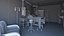 3D Hospital Patient Ward Room 3