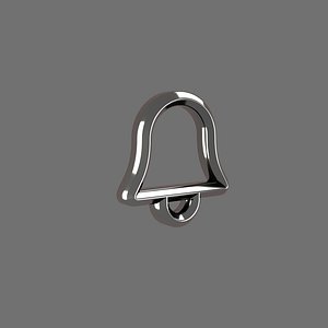 Bell Icon 3D 3D model