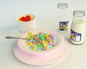 3d model 57 cereals