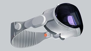 3D Virtual-Reality-Headset