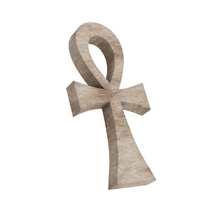 Stone Egyptian Cross Ankh Key of Life model