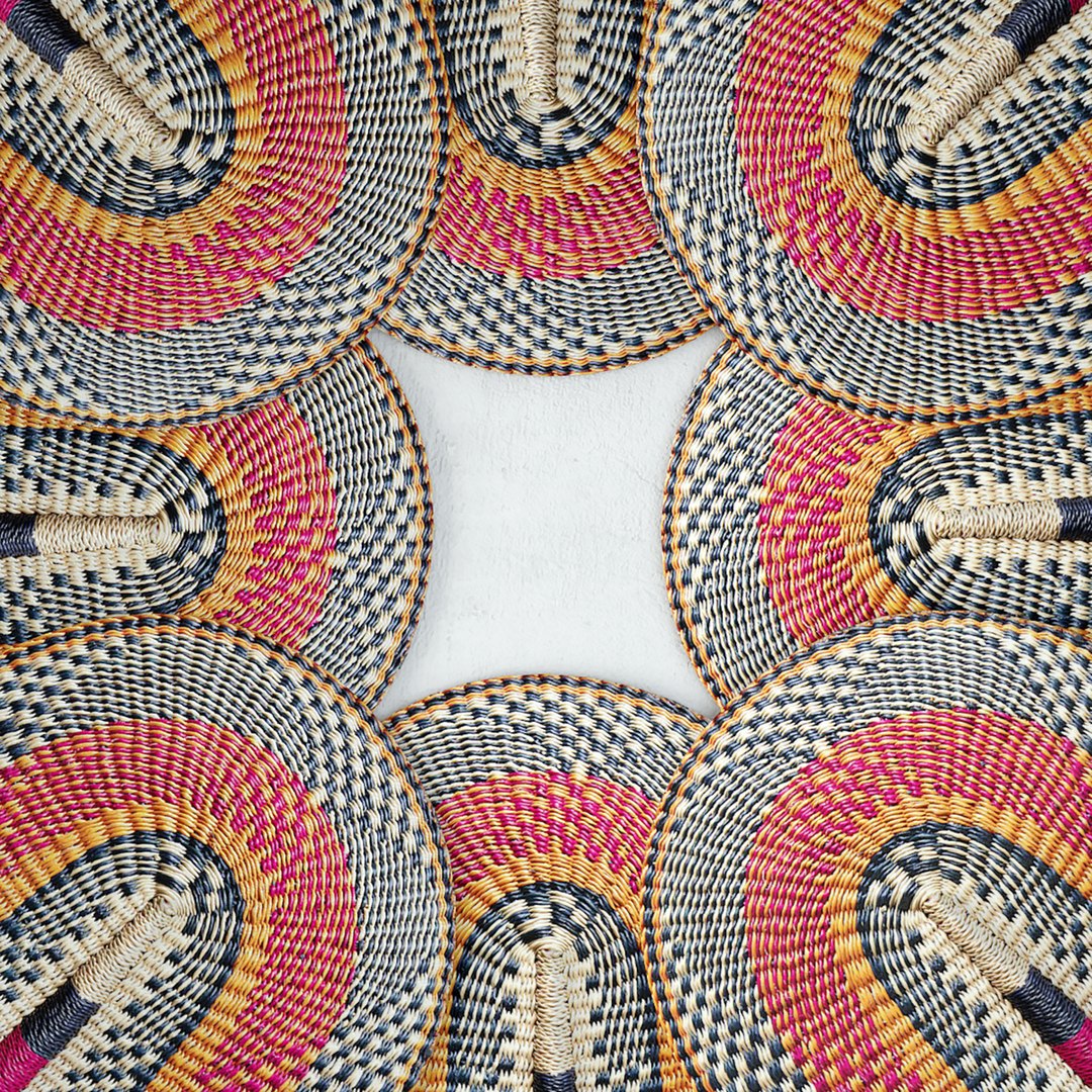 African Handwoven Fan 36 3D - TurboSquid 2130050