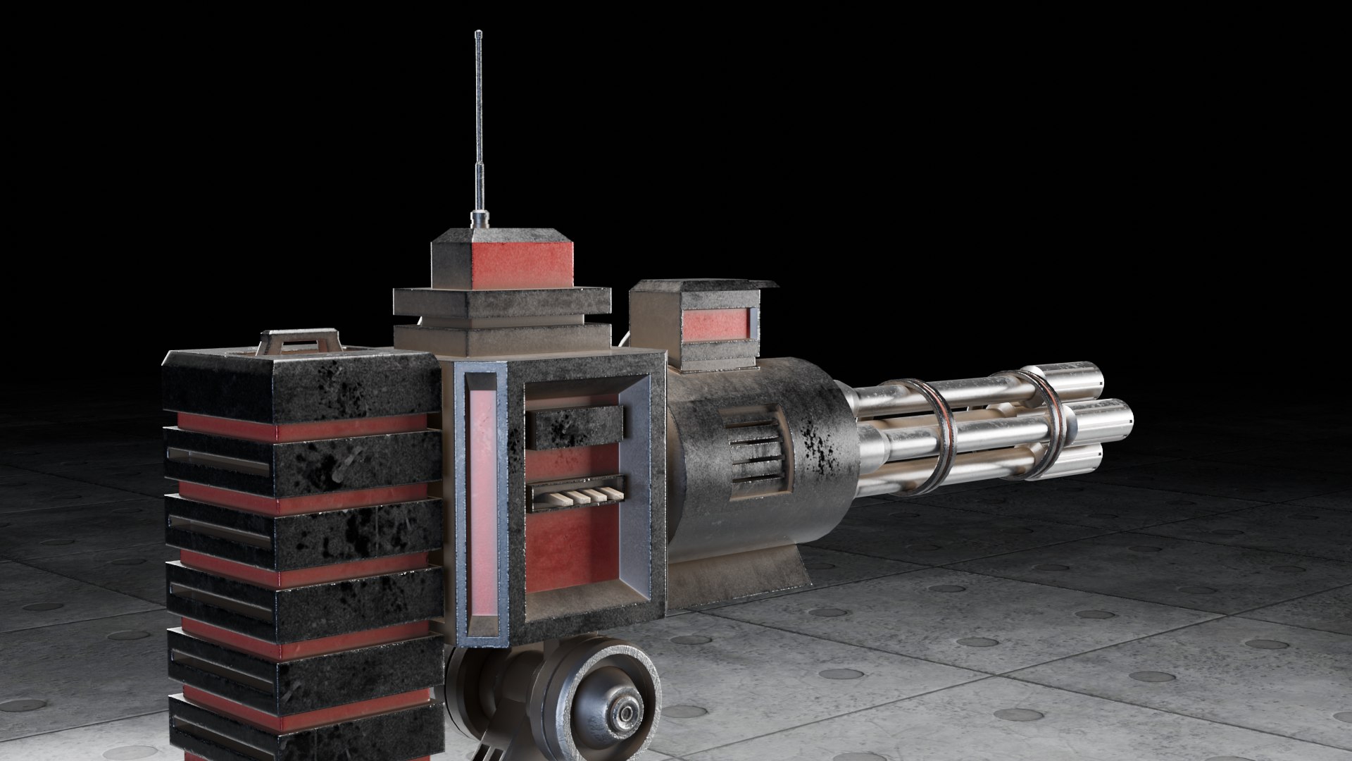 Automatic turret installation Low-poly 3D model 3D https://p.turbosquid.com/ts-thumb/Gf/wM70Bu/w5/untitled10/png/1713257411/1920x1080/fit_q87/8079da288248e290b4f04fdd6ee610a6ee964852/untitled10.jpg