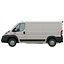 RAM PROMASTER 1500 Cargo Van 136 Standard Roof 3D