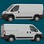 RAM PROMASTER 1500 Cargo Van 136 Standard Roof 3D