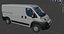 RAM PROMASTER 1500 Cargo Van 136 Standard Roof 3D