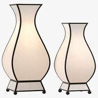 Molto Pagoda Table Lamps
