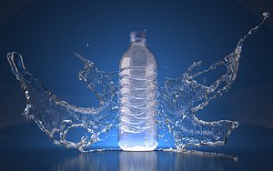 Water Bottle Splash