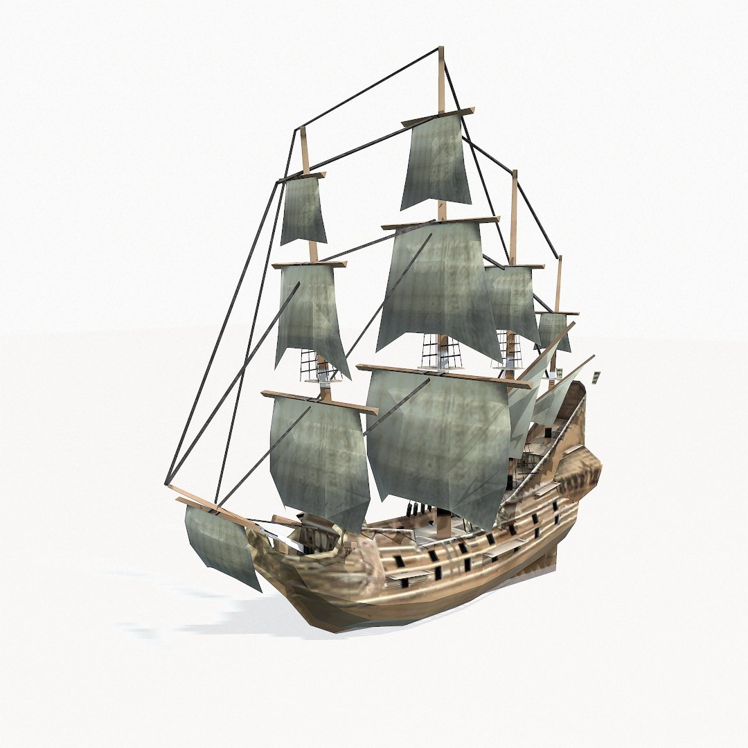 Medieval Galleon Max