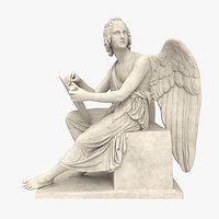 Marble Angel 3D Model