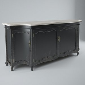 3d model dialma brown credenza