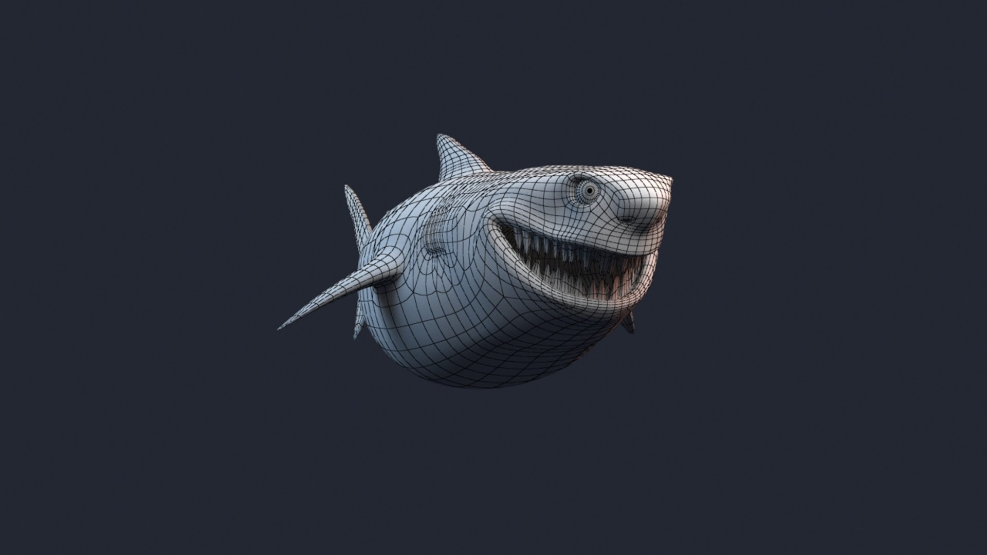 -cartoon shark rigging animation 3D https://p.turbosquid.com/ts-thumb/Gg/56RGB3/fEtiFDgm/wire2/jpg/1499256044/1920x1080/fit_q87/47d7b0b00e40f5b3a20e5e0b1a33c01dc8ad560e/wire2.jpg