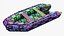 Gommone 03 nero con motore fuoribordo