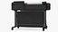 HP DesignJet T630 Tray Closed