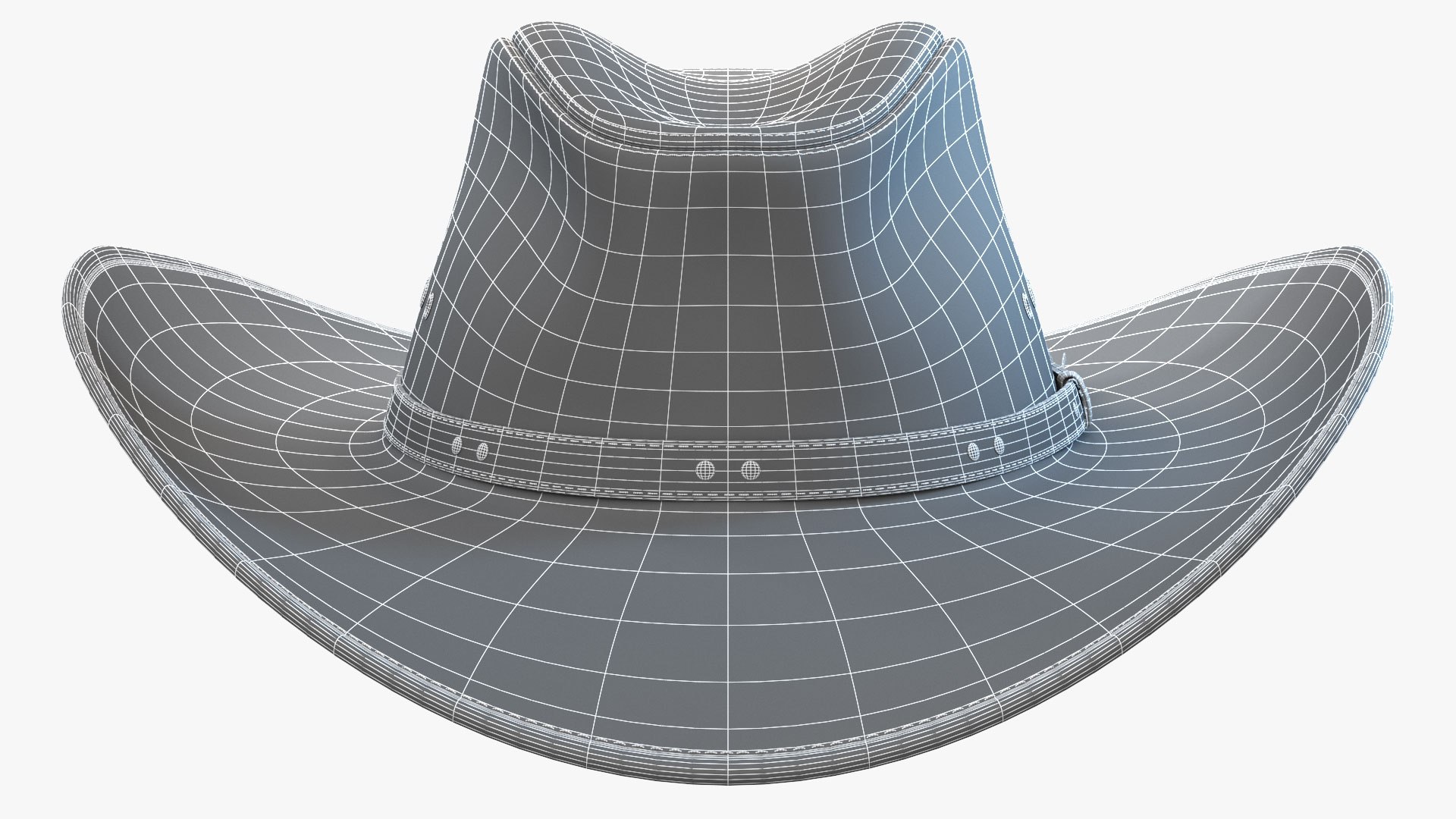 Realistic cowboy hat 3D model - TurboSquid 1623574