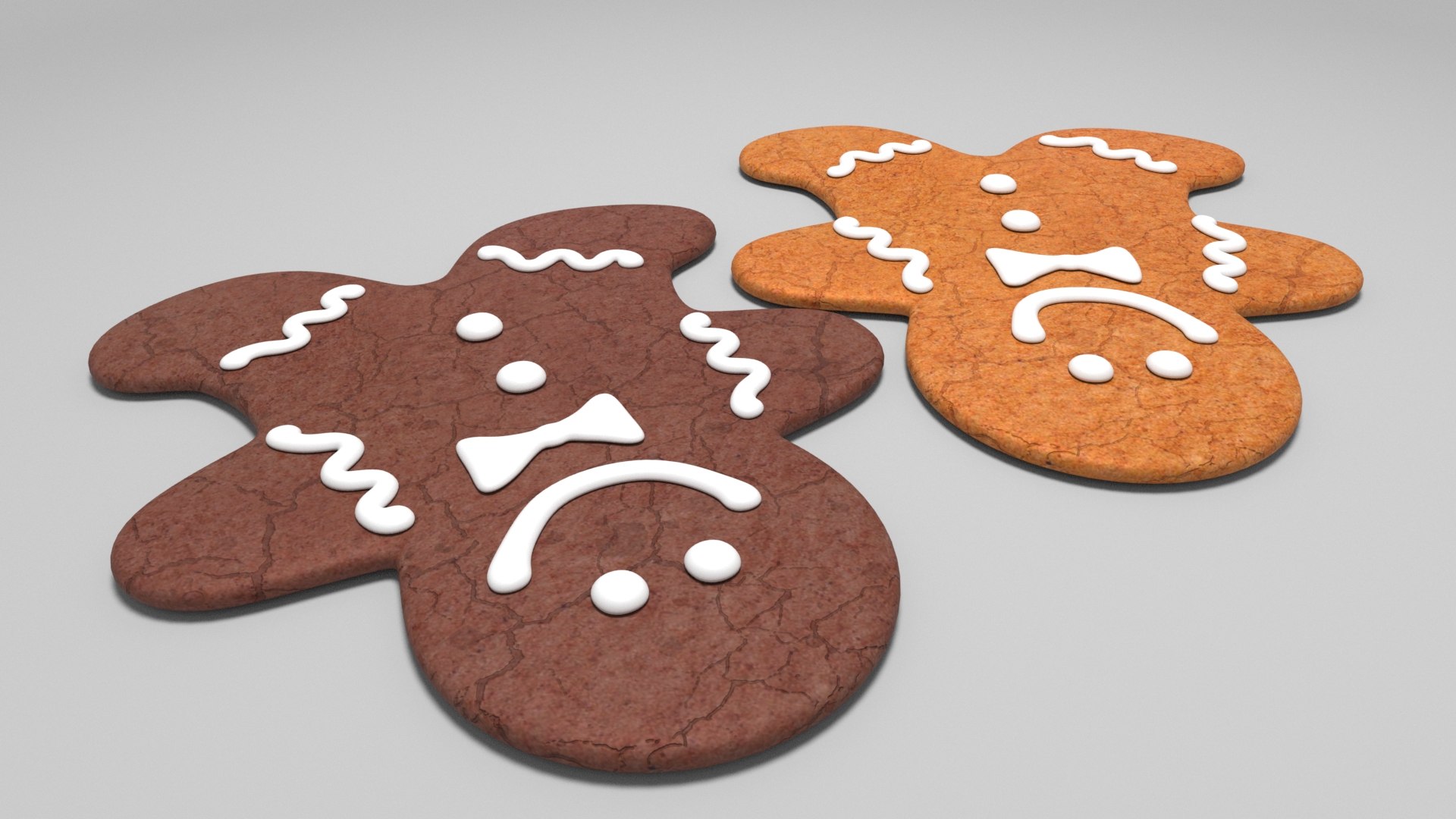 3D Gingerbread Man - TurboSquid 1992950