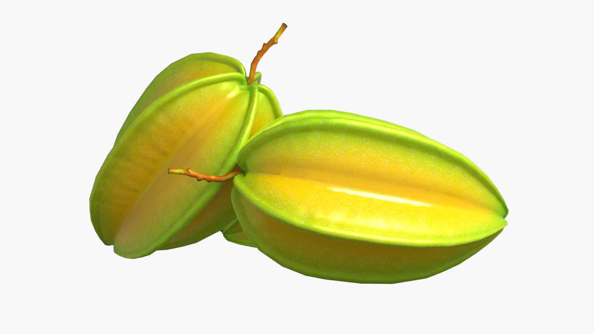 Star Fruit Model - TurboSquid 1939921