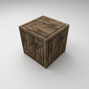 crate 3D model