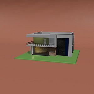 Modern House Asset MORHOU01
