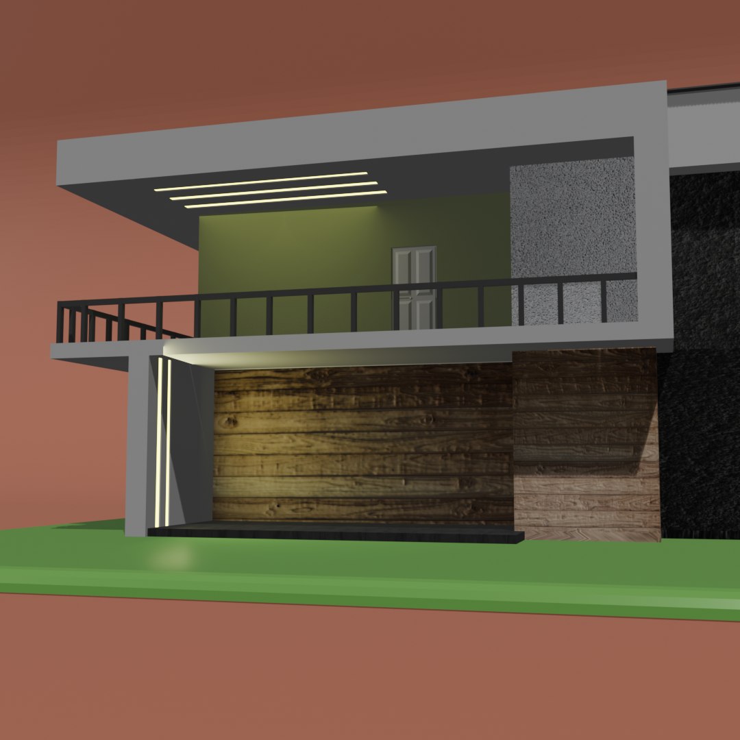 3D Modern House Asset MORHOU01 - TurboSquid 2380386