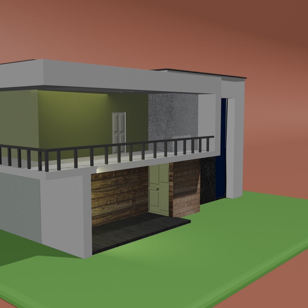 3D Modern House Asset MORHOU01 - TurboSquid 2380386