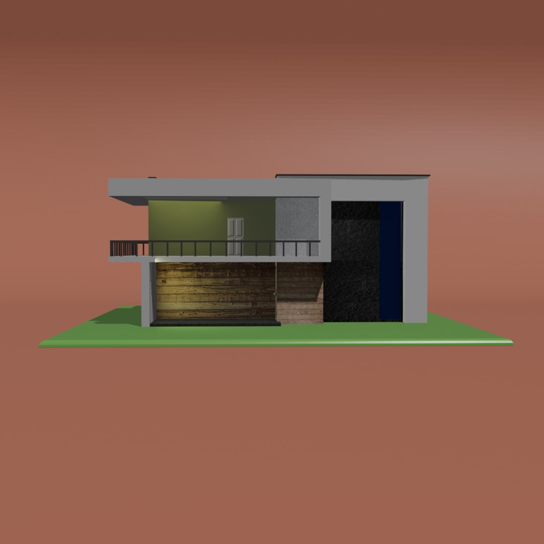 3D Modern House Asset MORHOU01 - TurboSquid 2380386