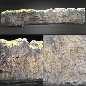 Rock scanned 3d model