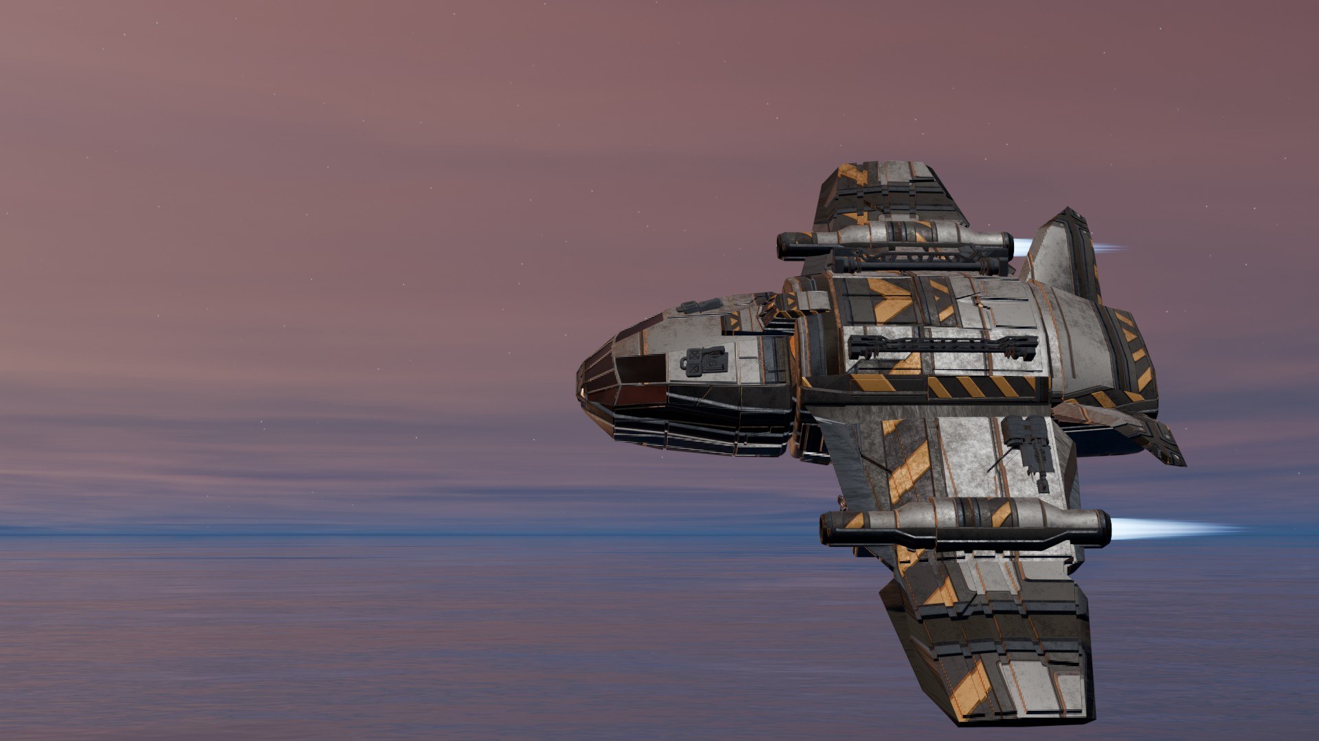 A transporter spaceship 3D https://p.turbosquid.com/ts-thumb/Gg/l9toR6/ZT/2/jpg/1716702969/1920x1080/fit_q87/fb12ae3f258689fb32c00feabc84f487d342c307/2.jpg