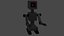 Manos de taladro robot Low Poly