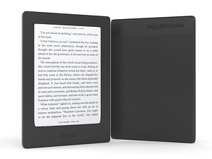 kobo clara hd ereader 3D model