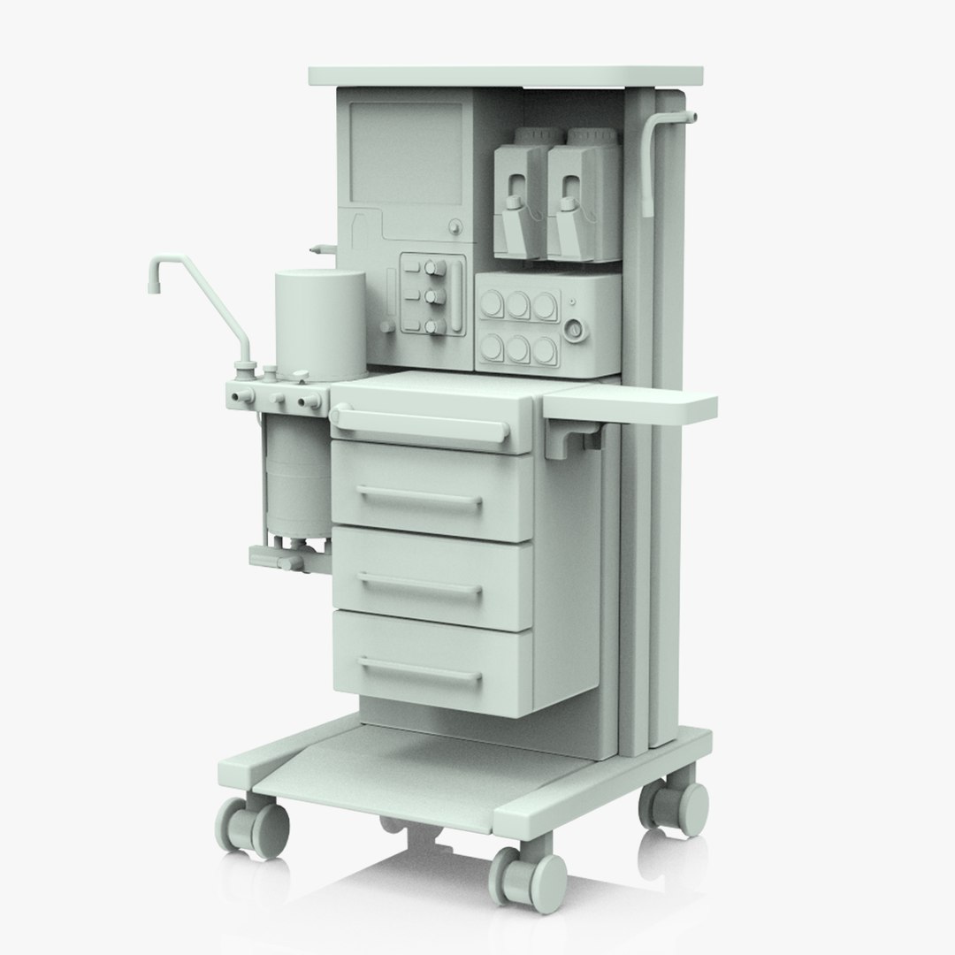 3D Anesthesia Machine Model - TurboSquid 2173985