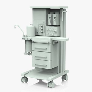 3D Anesthesia Machine model