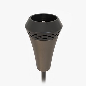 Metal Tiki Torch