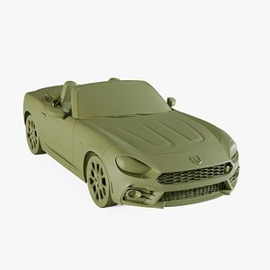Fiat 124 Spider Abarth 2017 model