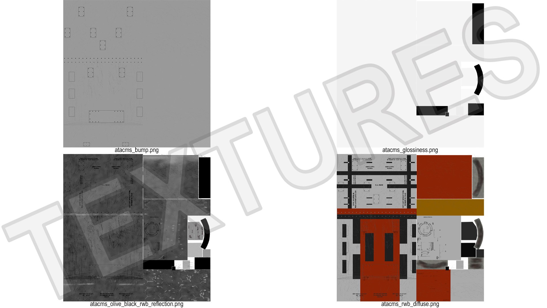 Air-to-Surface Missile ATACMS 3D Model - TurboSquid 2327134
