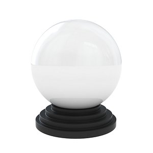 3D crystal ball