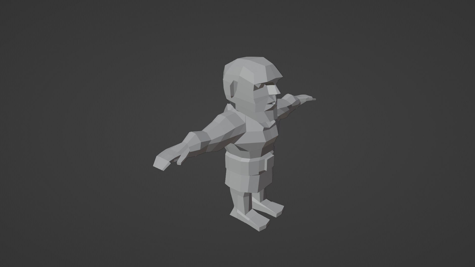 Basic Human Low Poly Model - TurboSquid 2099197