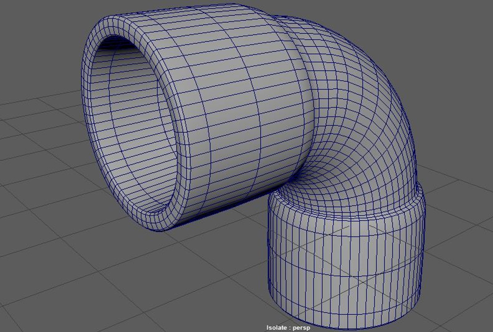Pipe Fittings Copper 3d Model