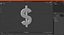 US Dollar Currency Symbol Silver